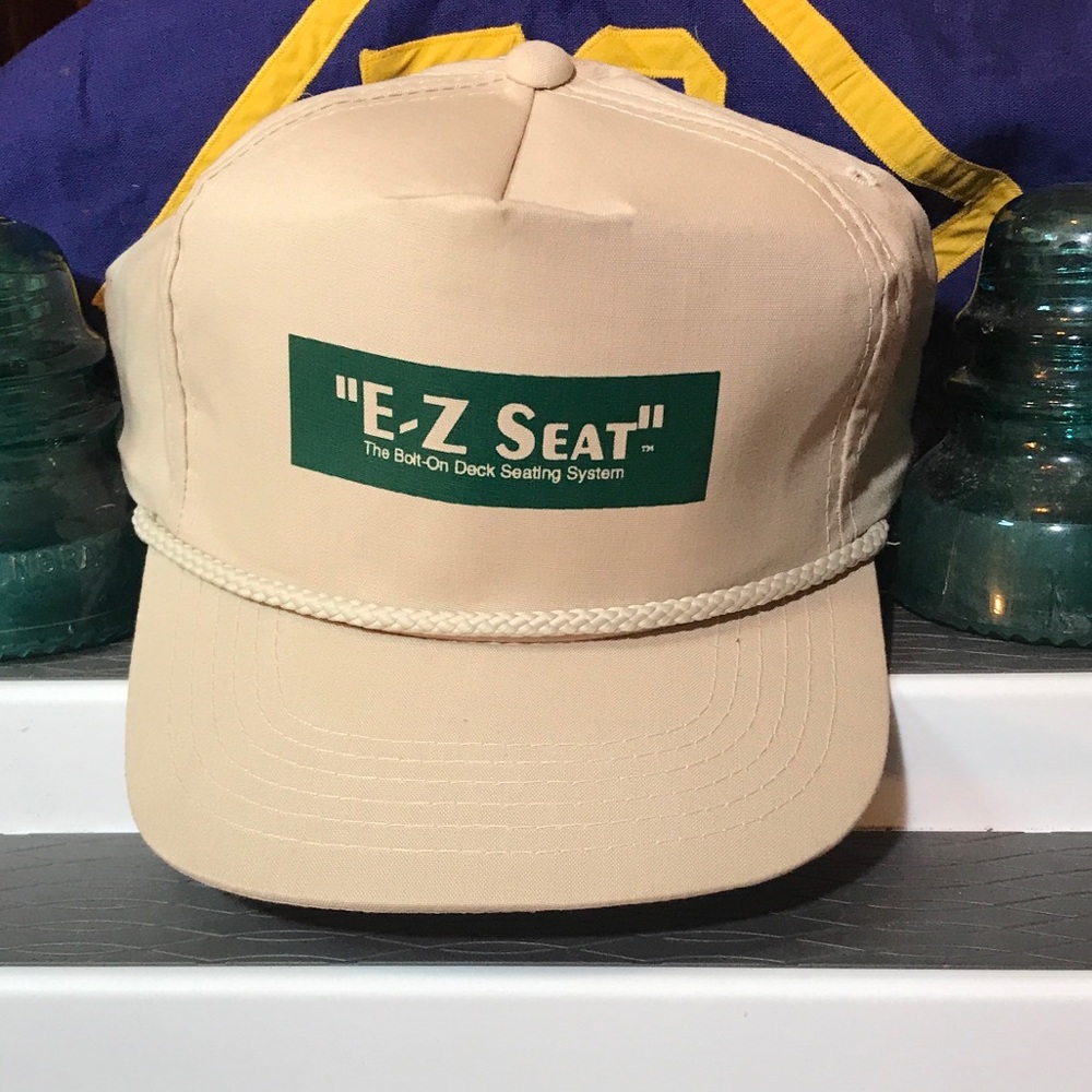 Vintage E-Z Seat Snap Back Hat Cap